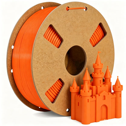 PLA+ 2.0 Filament 1.75mm – Tougher & Stronger, 1kg (Orange, Black, Gray)