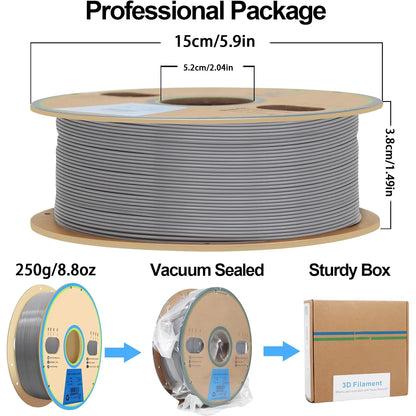 PETG Filament 1.75mm – High-Speed up to 300mm/s (250g / 500g)