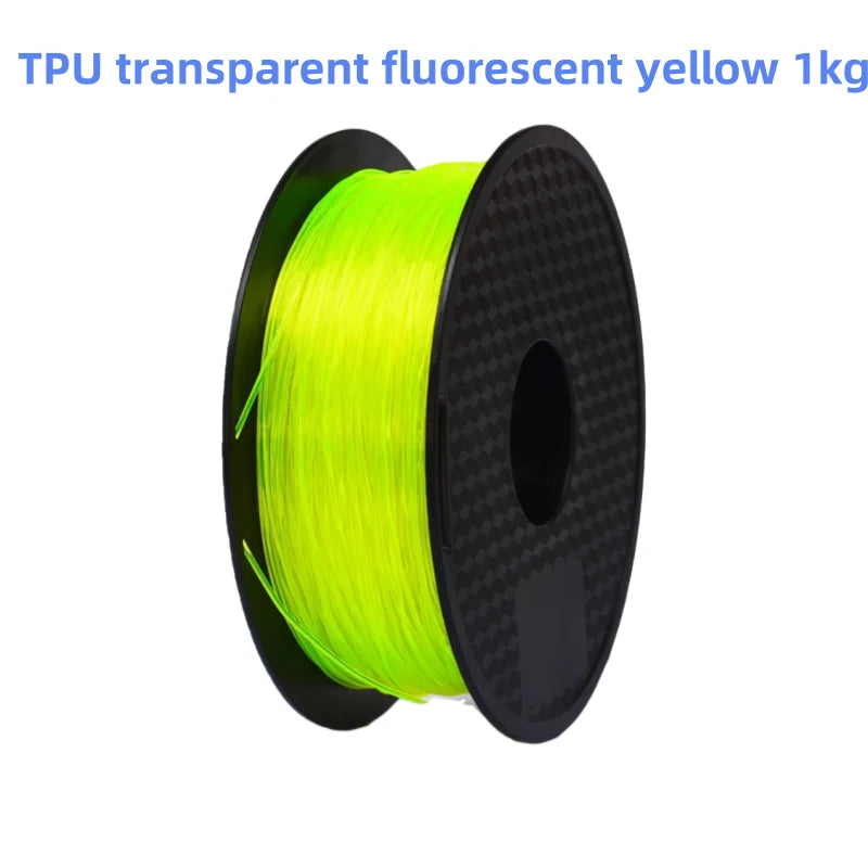 TPU Filament 1.75mm – Flexible, 1kg (White / Skin Tone, 1–4 Pack)