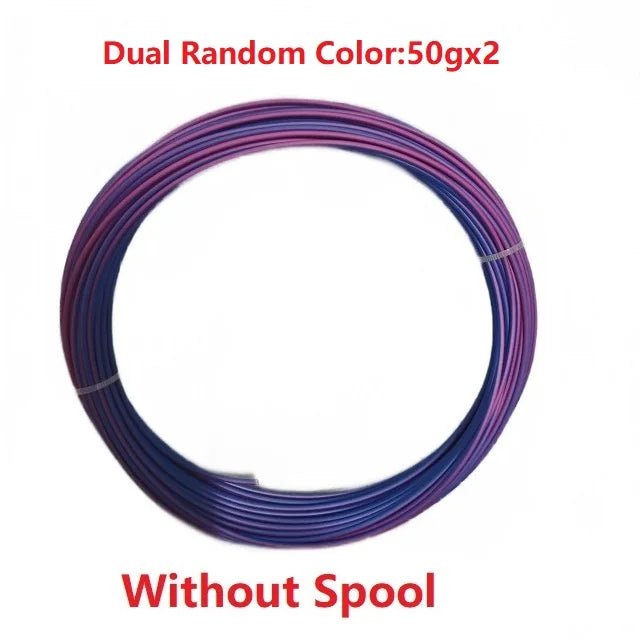 Dual-Color Silk PLA Filament 1.75mm – Two-Tone (250g / 500g / 1kg)