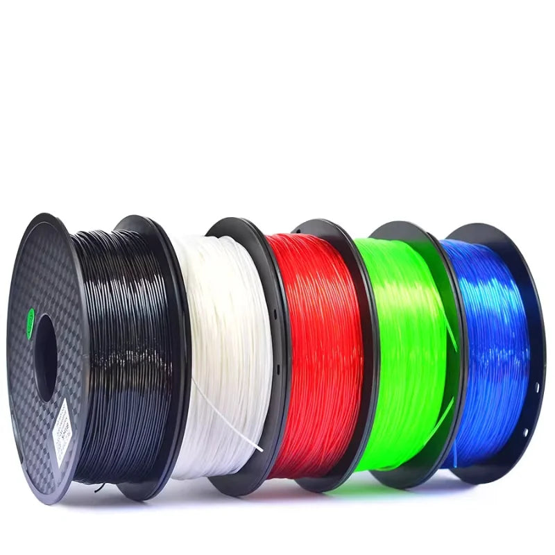 TPU Filament 1.75mm – Flexible, 1kg (White / Skin Tone, 1–4 Pack)