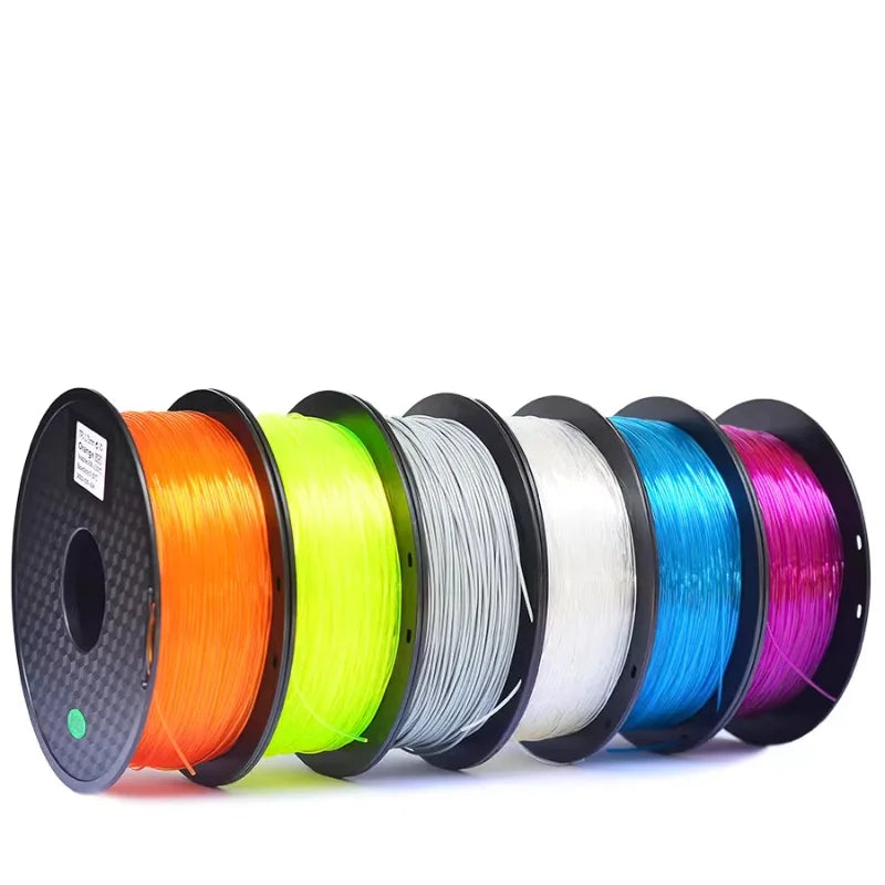 TPU Filament 1.75mm – Flexible, 1kg (White / Skin Tone, 1–4 Pack)