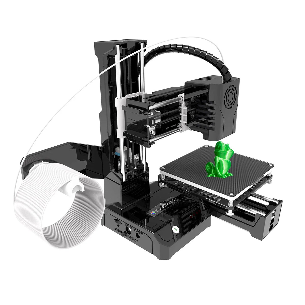 EasyThreed K9 Mini 3D Printer – Silent, Compact Desktop for Beginners