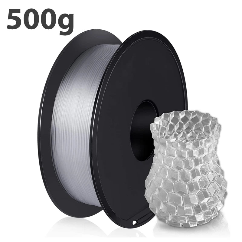 Transparent PETG Filament 1.75mm – Clear (250g / 500g / 1kg)