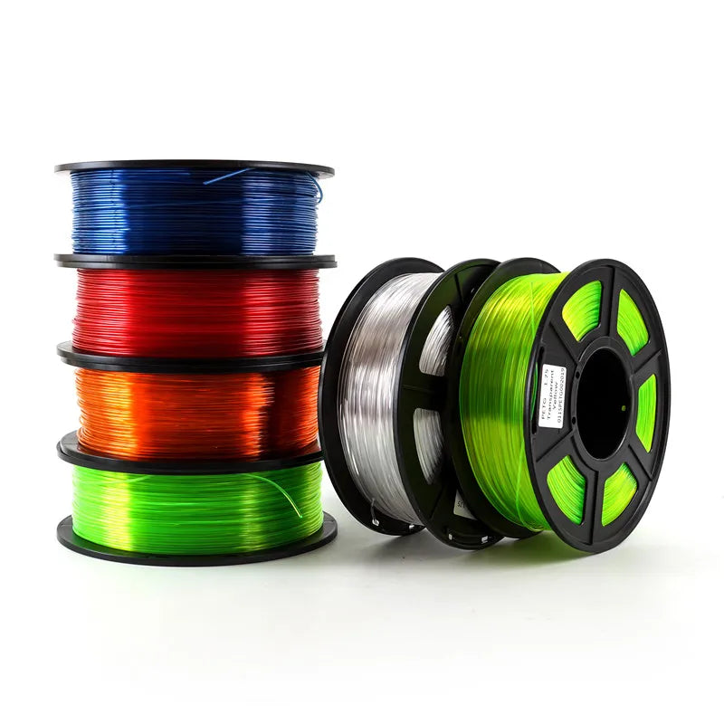PETG 3D Printer Filament 1.75mm – 1kg Spool, Tough & Low-Warp (16 Colors)