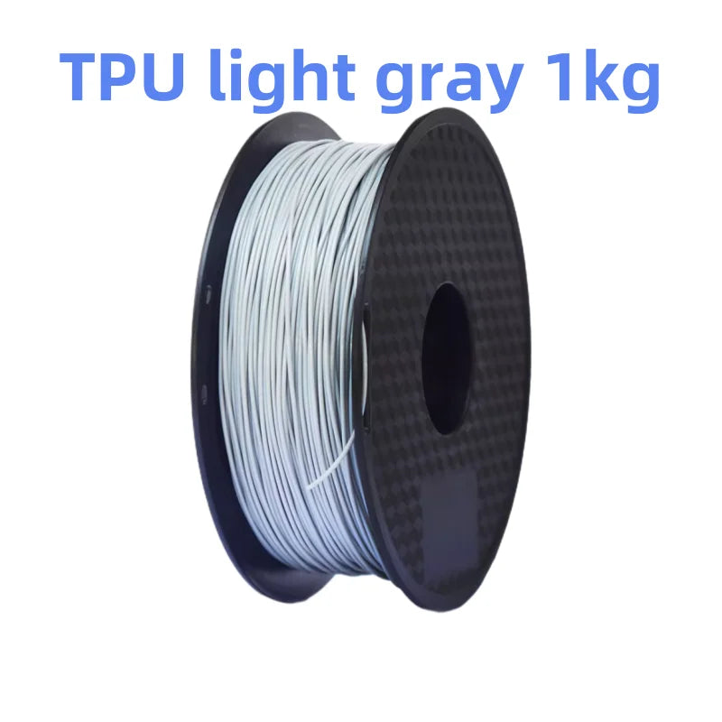 TPU Filament 1.75mm – Flexible, 1kg (White / Skin Tone, 1–4 Pack)
