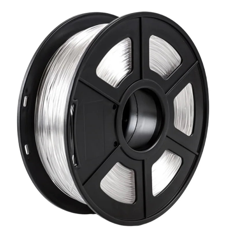 Translucent PETG Filament 1.75mm – Clear & Colored Tints (200g–1kg)