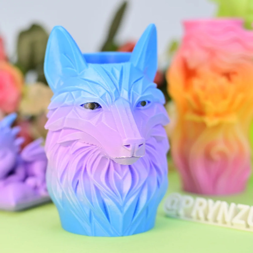 PRYNZU Gradient PLA+ Filament 1.75mm – Color-Change, 1kg Spool