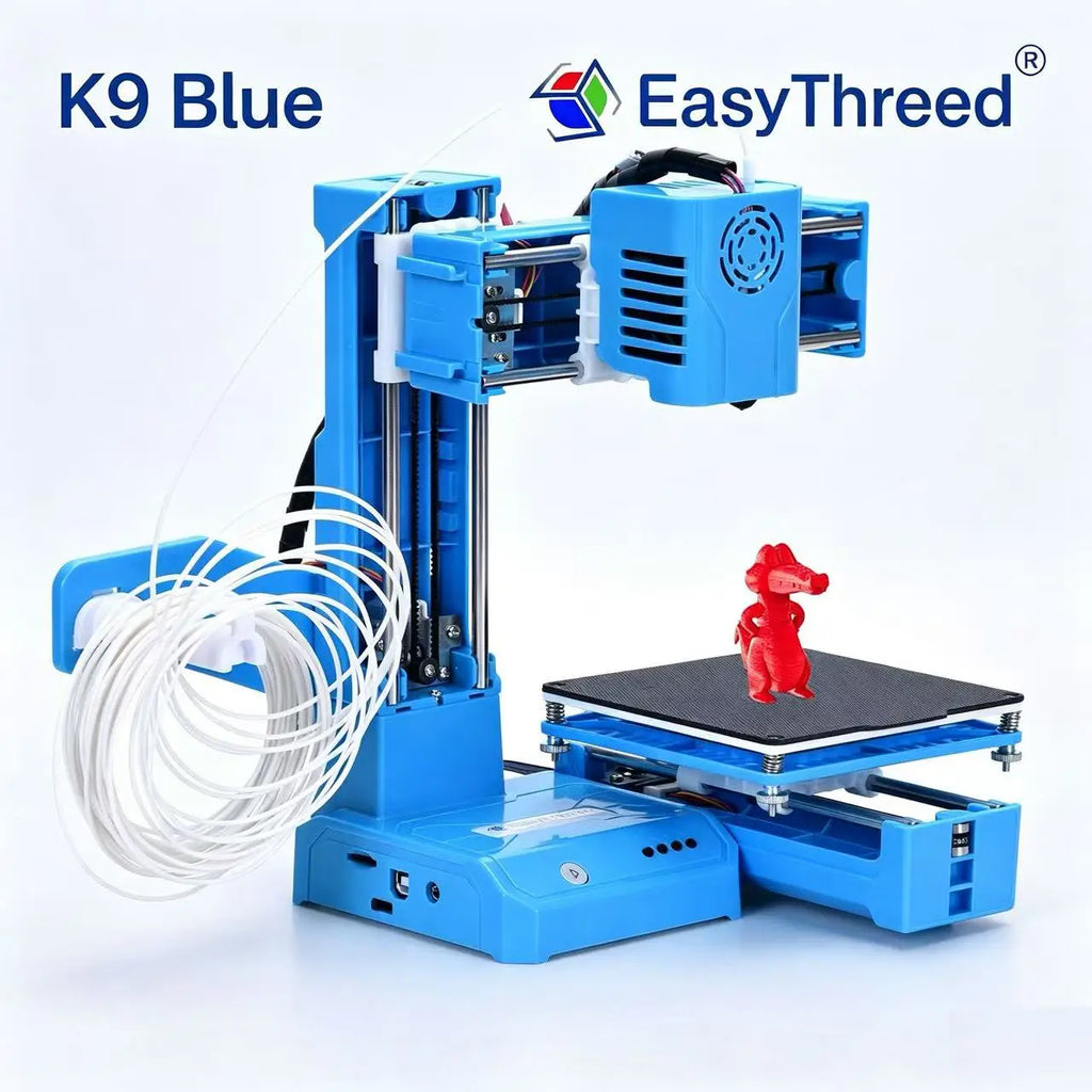EasyThreed K9 Mini 3D Printer – Silent, Compact Desktop for Beginners
