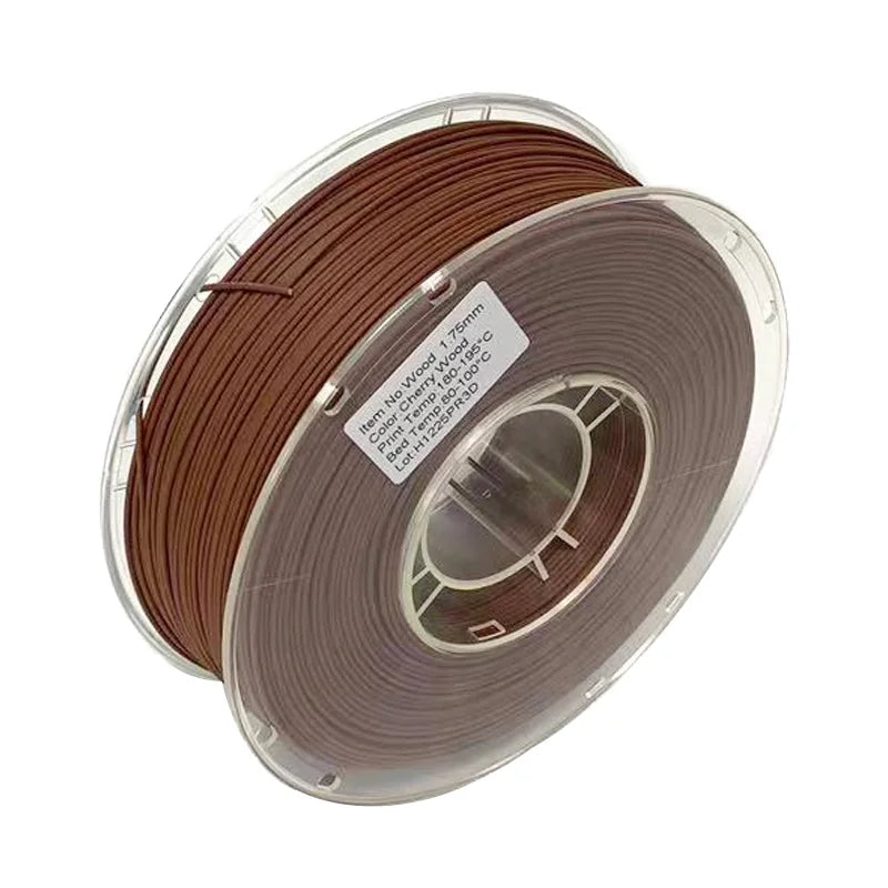 Wood PLA Filament 1.75mm – Wood-Fill, 1kg (Multiple Grains)