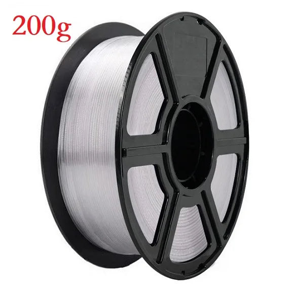 Translucent PETG Filament 1.75mm – Clear & Colored Tints (200g–1kg)