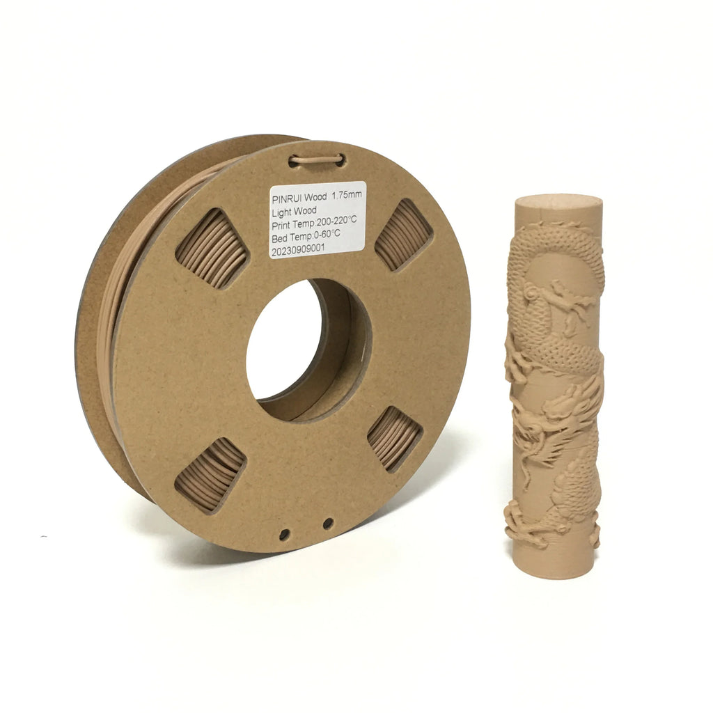 Wood PLA Filament 1.75mm – Wood-Fill, 1kg (Multiple Grains)