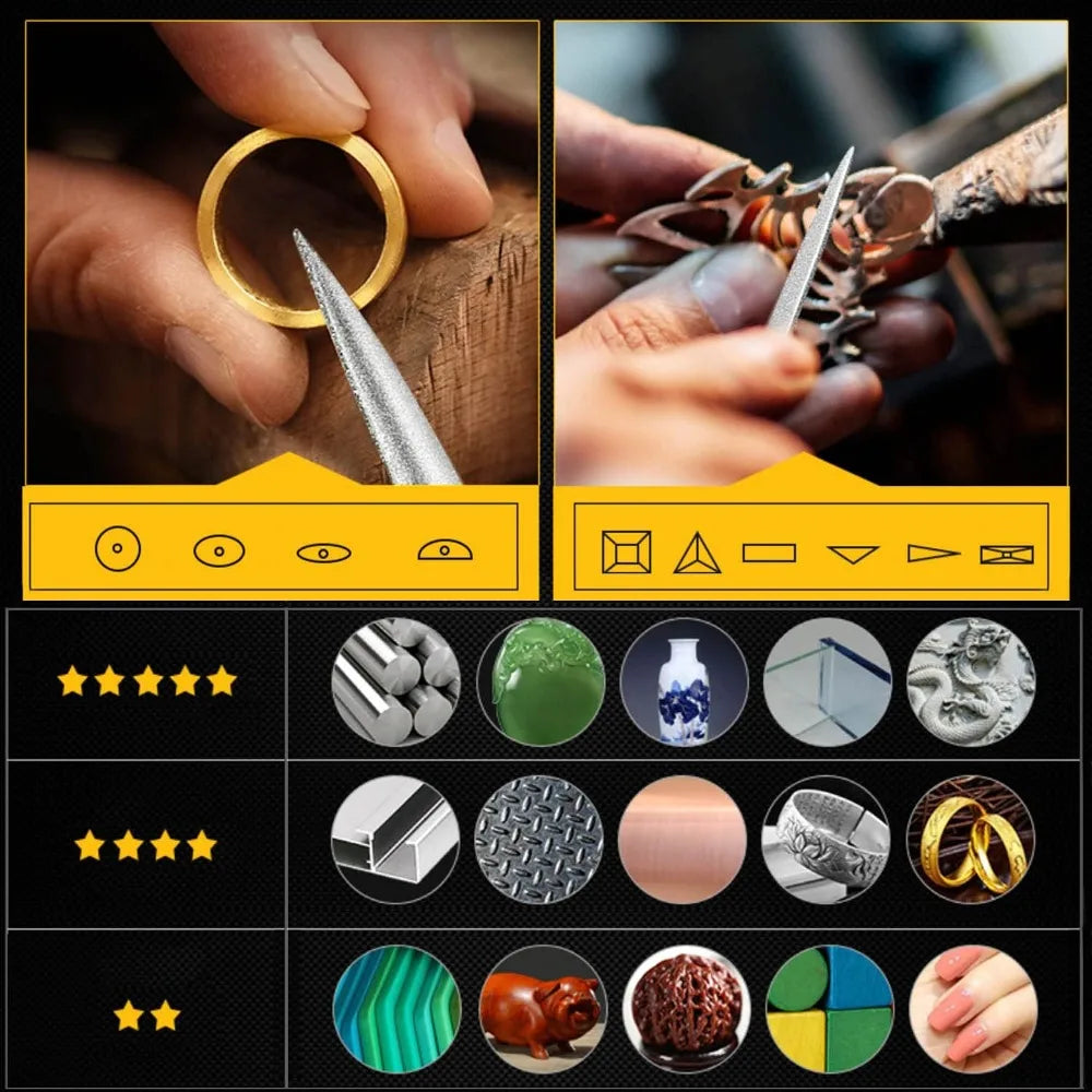 32-Piece 3D Print Finishing Tool Kit – Deburring, Cleaning & Trimming