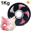Color-Changing PLA Filament 1.75mm – Sunlight/UV Reactive, 1kg Spool