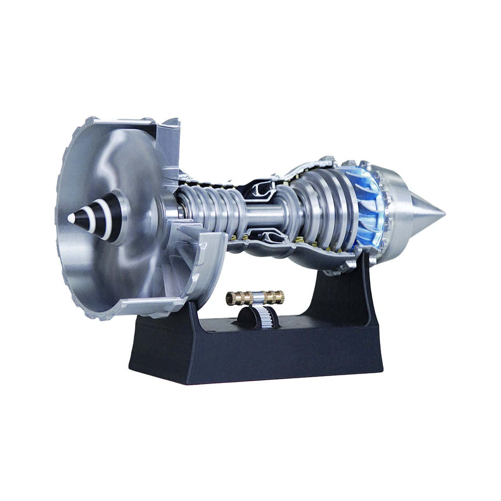 TR900 turbofan jet engine model kit – main view