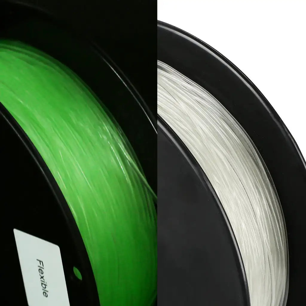 Glow-in-the-Dark TPU Filament 1.75mm – Flexible (250g / 500g / 1kg)