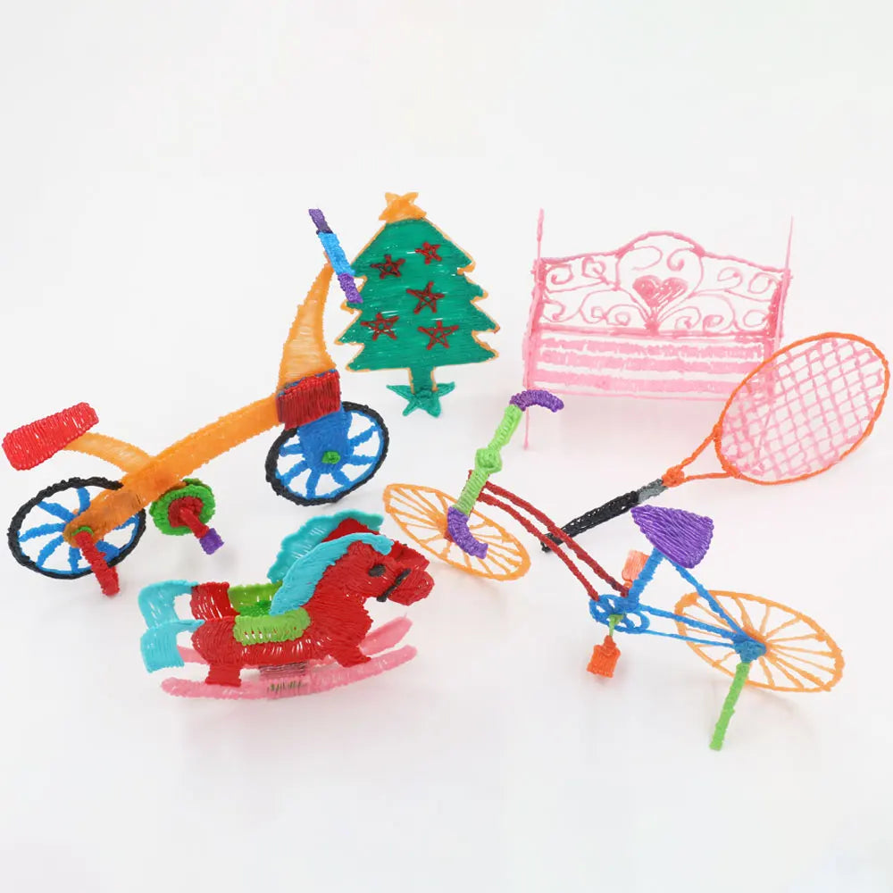 3D Printing Pen Deluxe Kit — LCD Screen, Power Adapter, Storage Box & PLA Filament