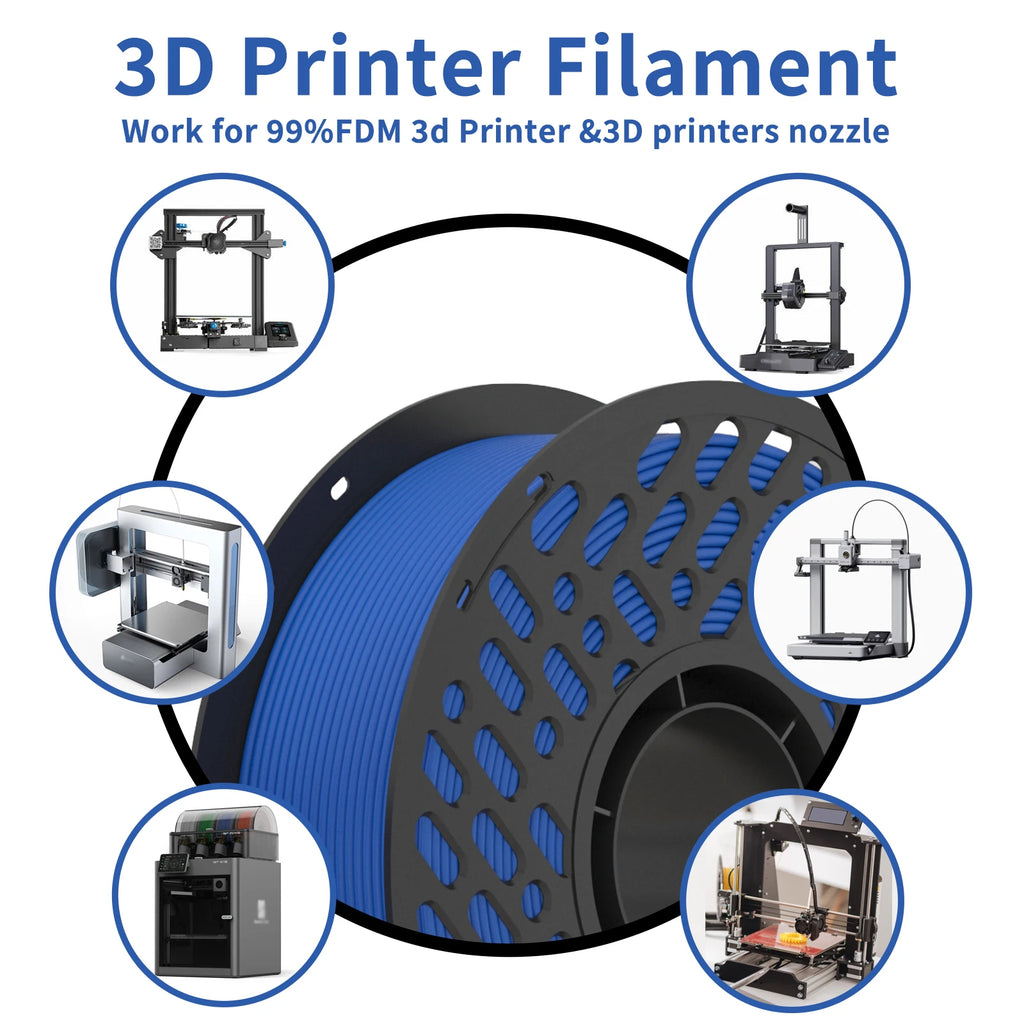 PETG Filament 1.75mm – High Precision ±0.03mm, 1kg Spool