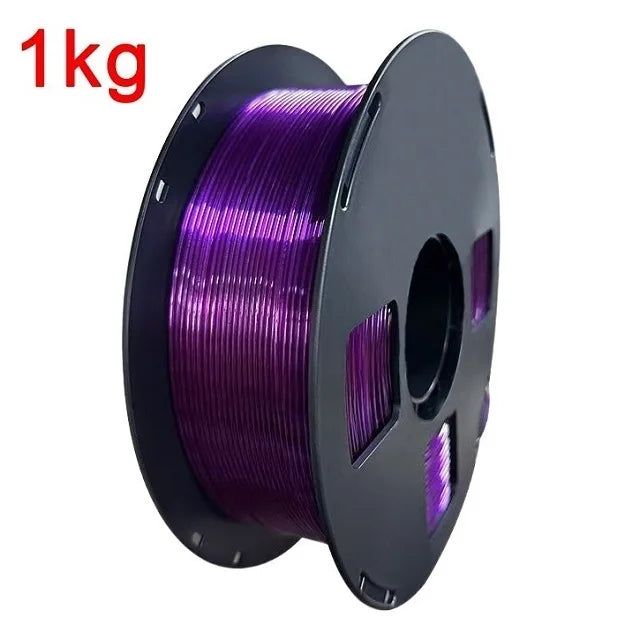 Translucent PETG Filament 1.75mm – Clear & Colored Tints (200g–1kg)