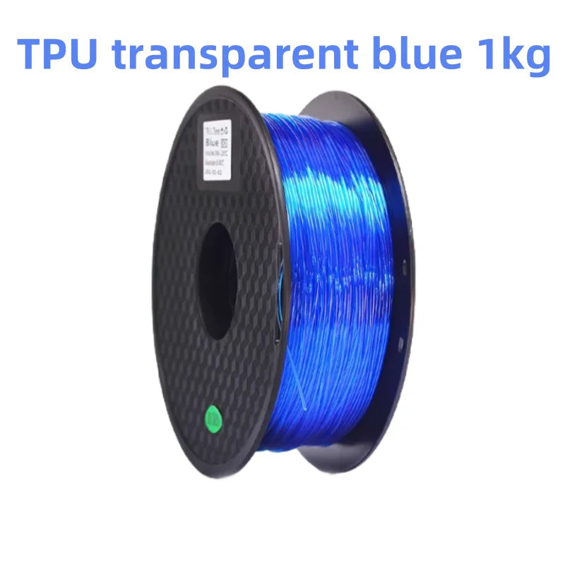 TPU Filament 1.75mm – Flexible, 1kg (White / Skin Tone, 1–4 Pack)