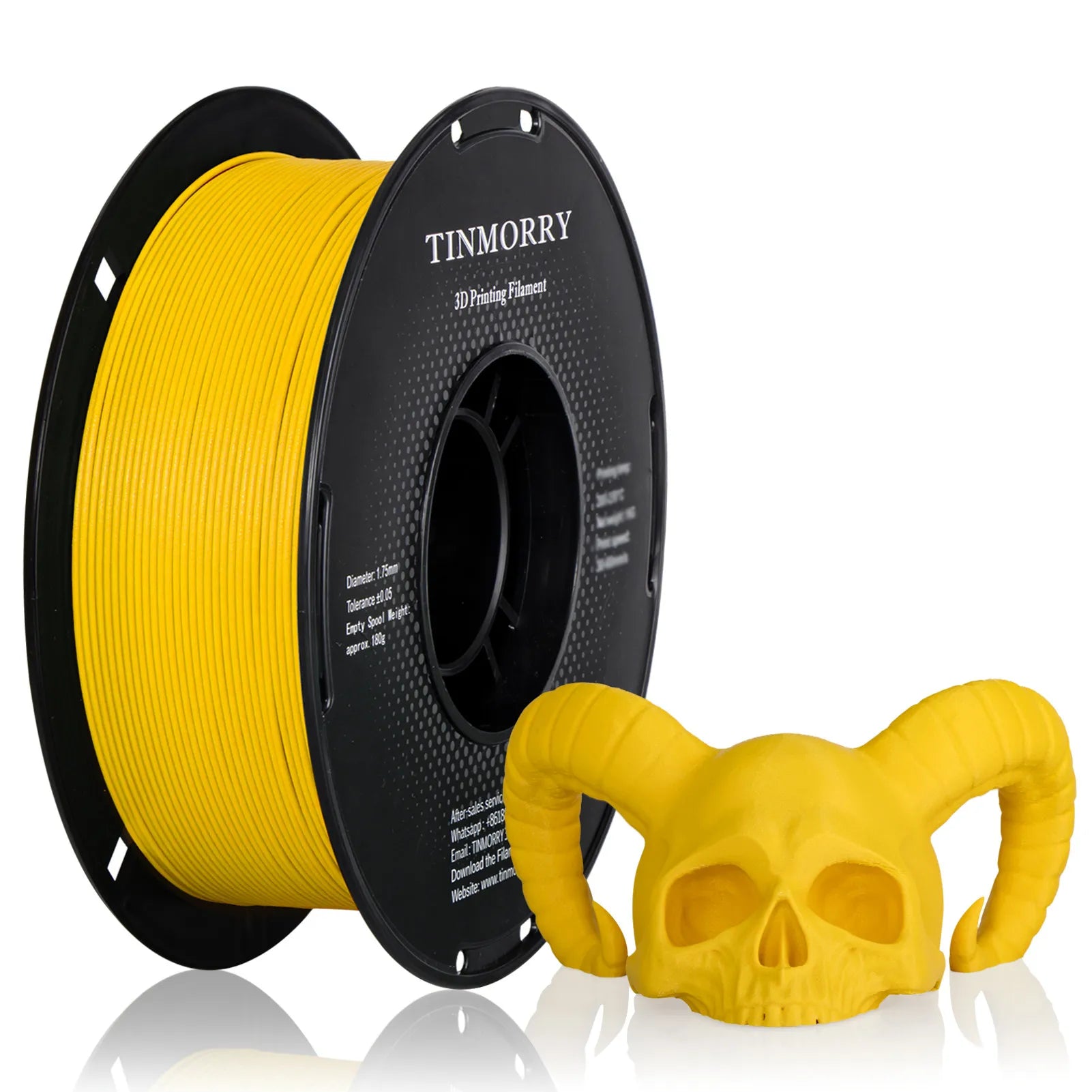 PETG-GF Filament 1.75mm – 10% Glass Fiber, 1kg Spool
