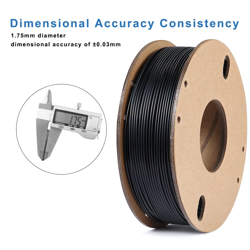 ABS Filament 1.75mm – 250g Spool (Black)