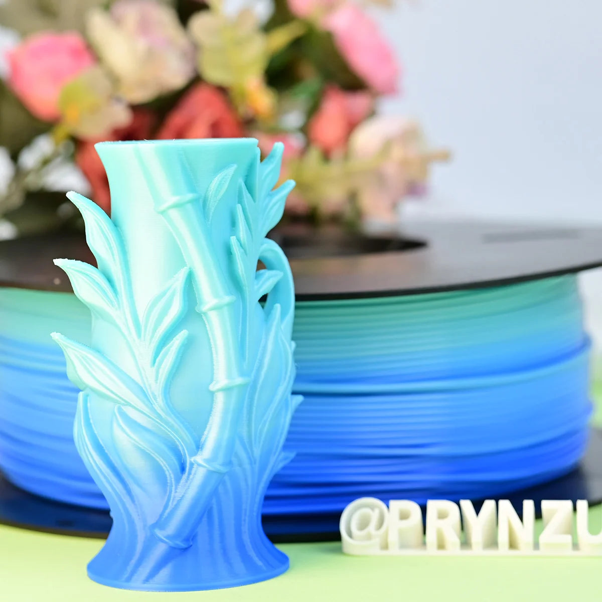PRYNZU Gradient PLA+ Filament 1.75mm – Color-Change, 1kg Spool