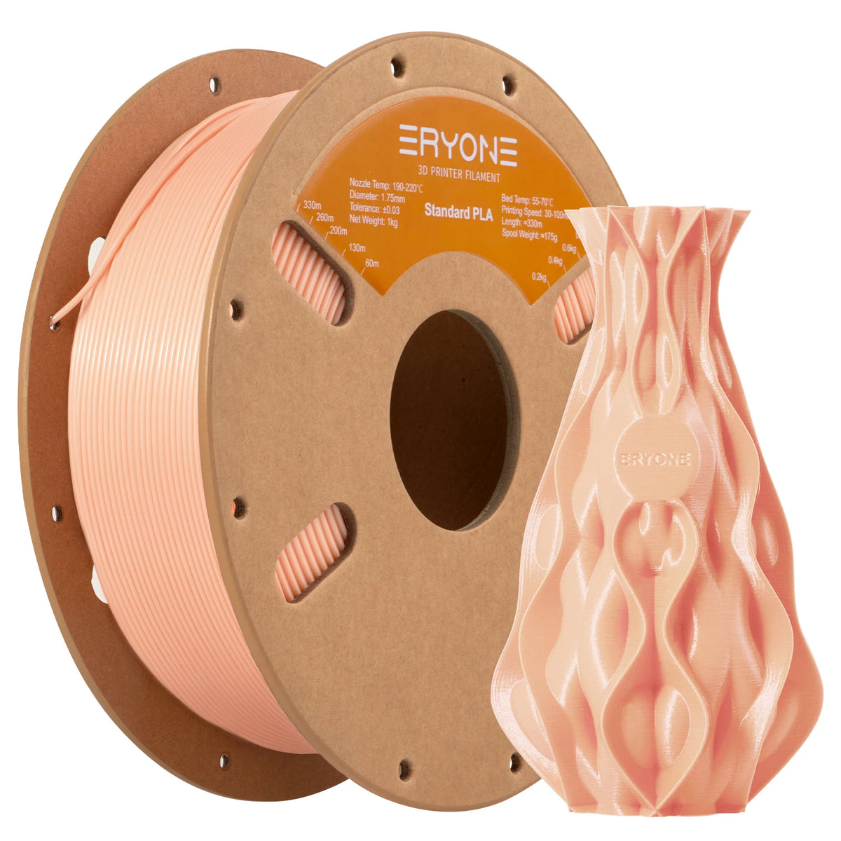 ERYONE Standard PLA Filament 1.75mm – 1kg Spool (Multiple Colors)