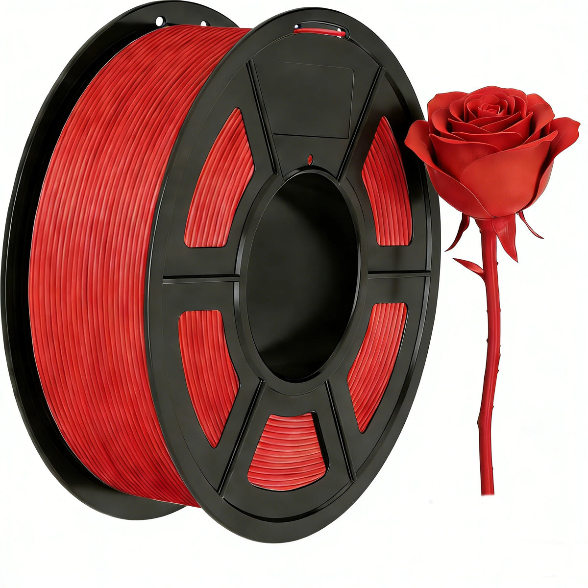 Silk PLA Filament 1.75mm – Glossy (Red / Blue / Green / Gold / Silver)