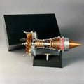 TR900 turbofan jet engine model kit – packaging and parts