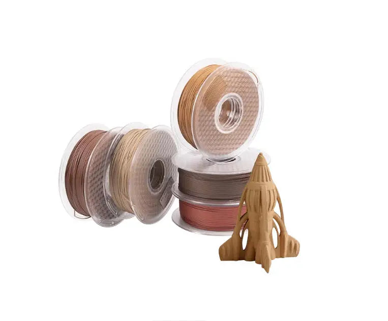 Wood PLA Filament 1.75mm – Wood-Fill, 1kg (Multiple Grains)
