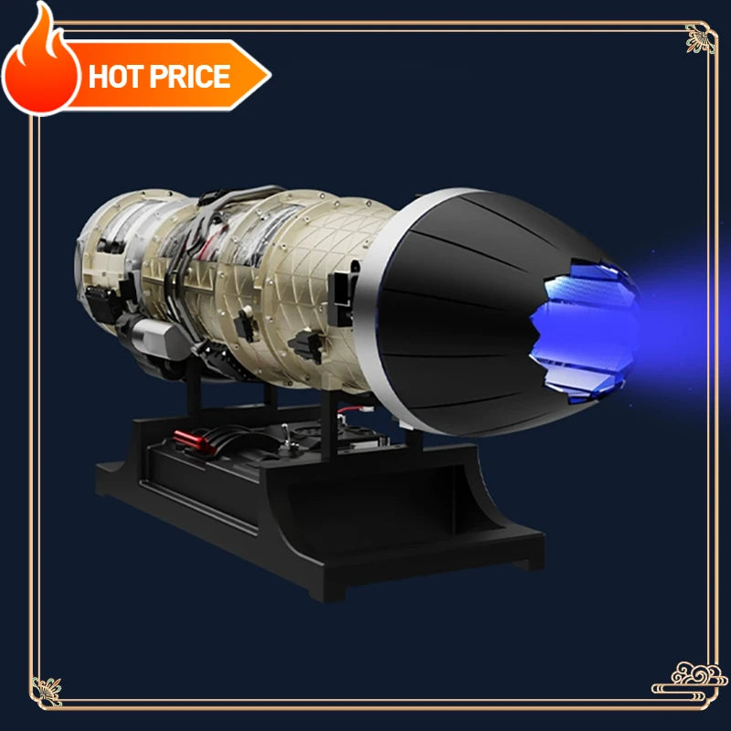TECHING DM135 full metal turbojet engine kit – main view
